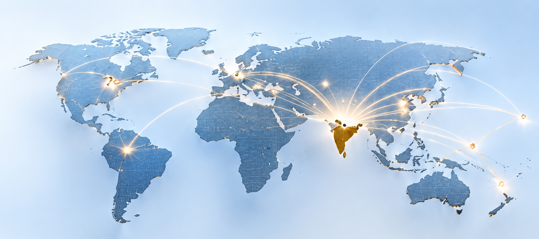 Global market access network from India